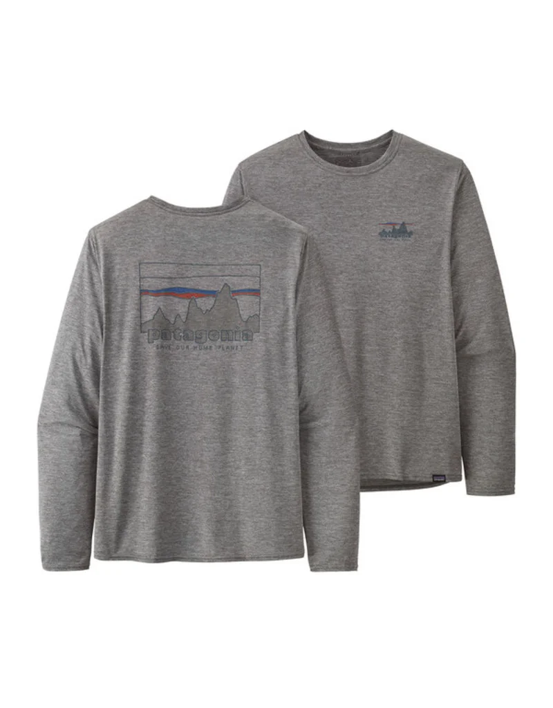Patagonia M's L/S Cap Cool Daily Graphic Shirt - Image 2