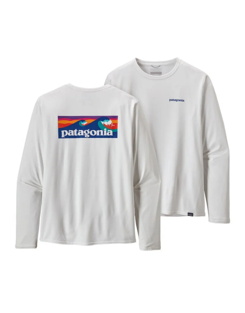 Patagonia M's L/S Cap Cool Daily Graphic Shirt - Image 3