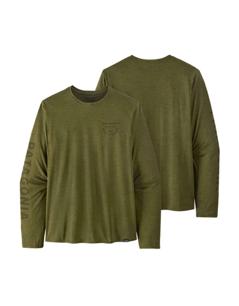Patagonia M's L/S Cap Cool Daily Graphic Shirt - Image 4