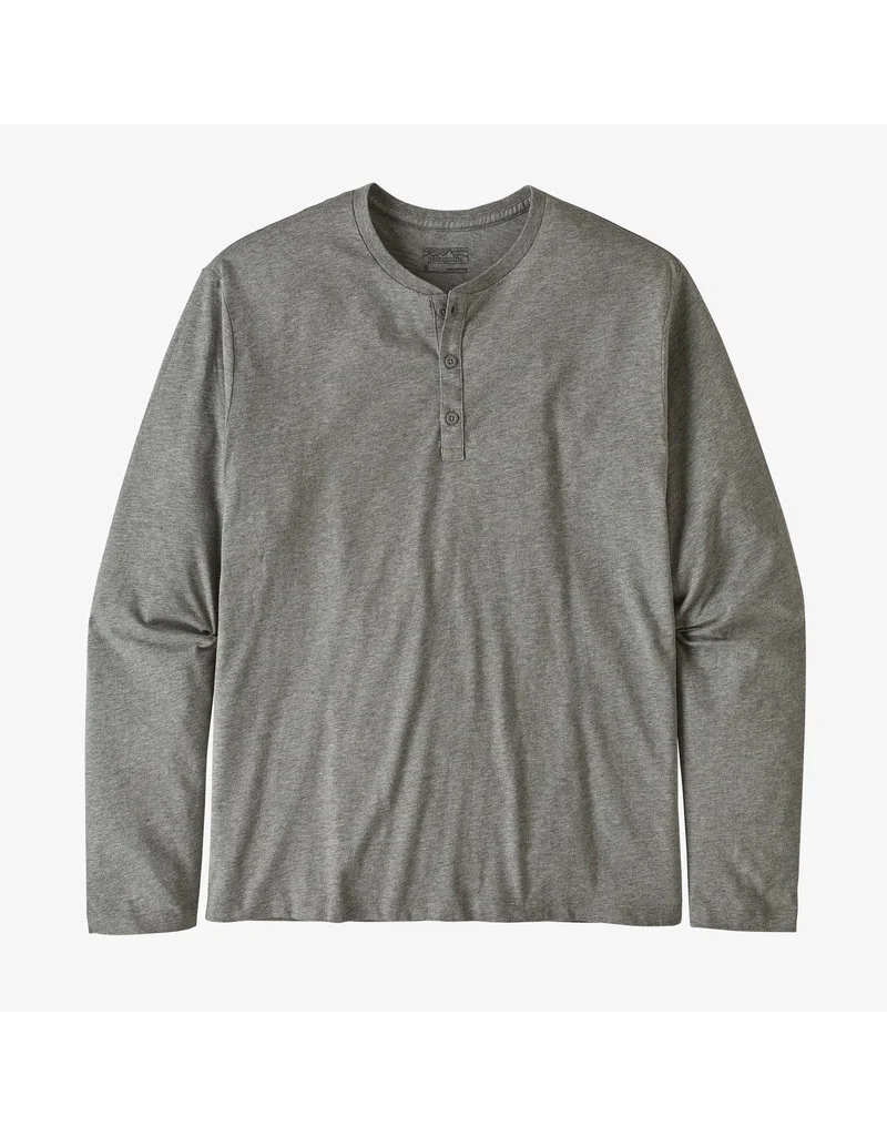 Patagonia M's L/S Organic Cotton LW Henley P/O