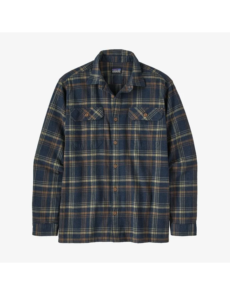 Patagonia M's L/S Organic Cotton MW Fjord Flannel Shirt - Image 2