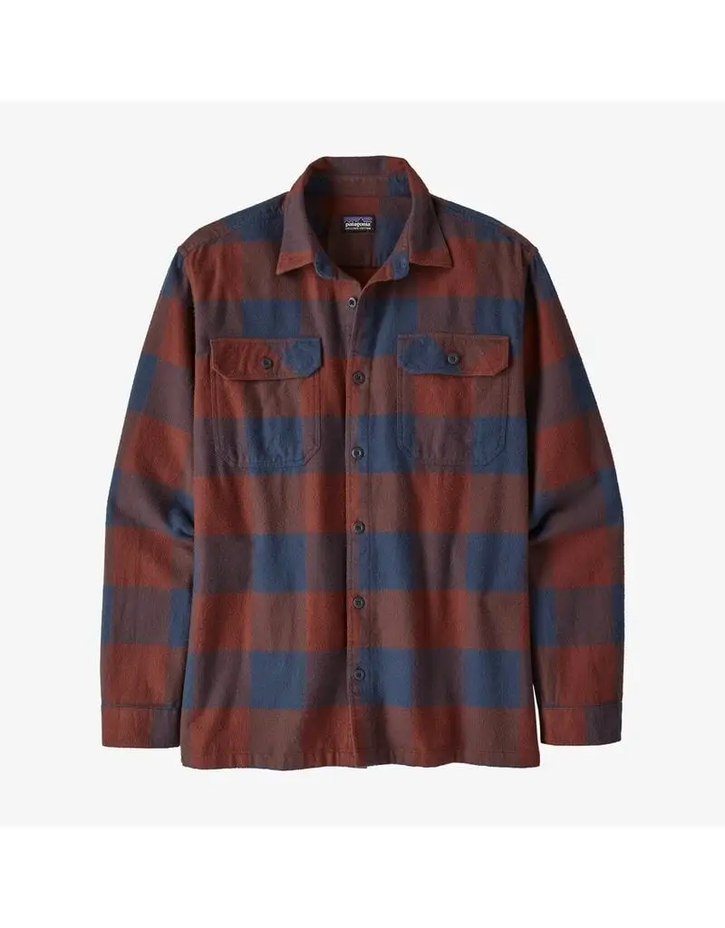 Patagonia M's L/S Organic Cotton MW Fjord Flannel Shirt - Image 3