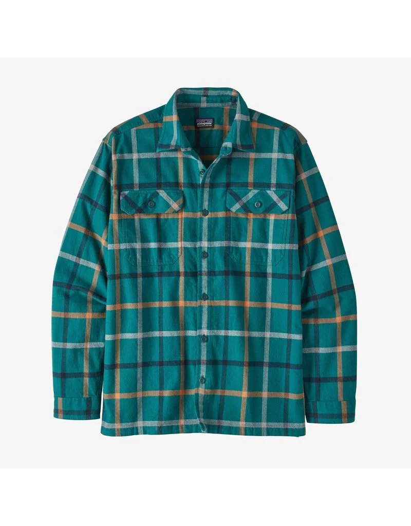 Patagonia M's L/S Organic Cotton MW Fjord Flannel Shirt - Image 4