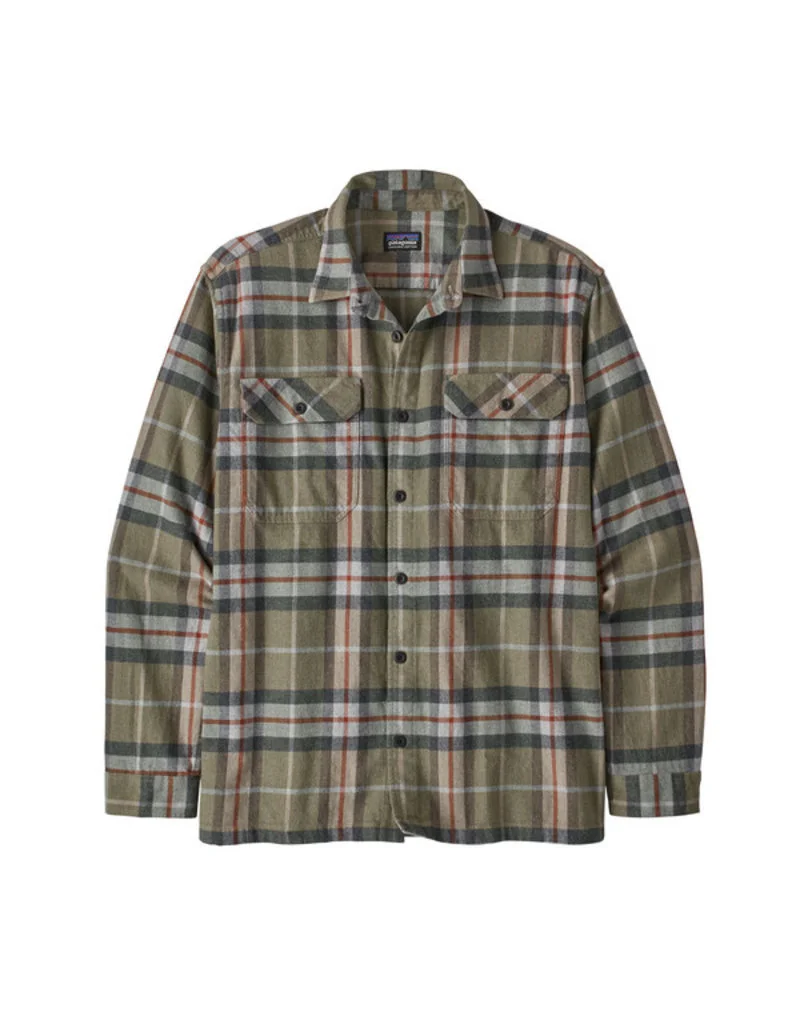 Patagonia M's L/S Organic Cotton MW Fjord Flannel Shirt - Image 5