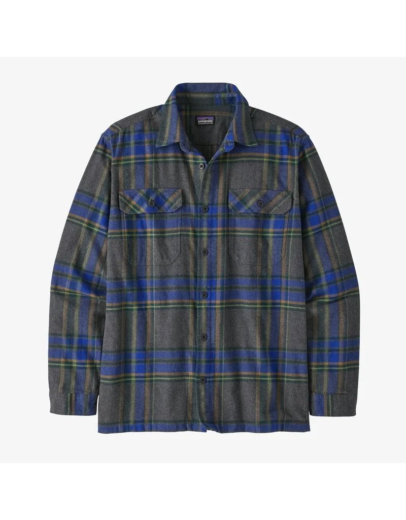 Patagonia M's L/S Organic Cotton MW Fjord Flannel Shirt - Image 7