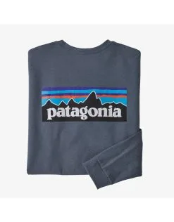 Patagonia M's L/S P-6 Logo Responsibili-Tee