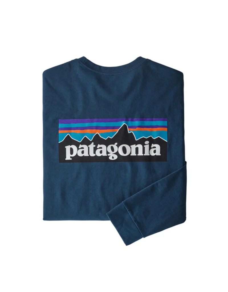 Patagonia M's L/S P-6 Logo Responsibili-Tee - Image 10