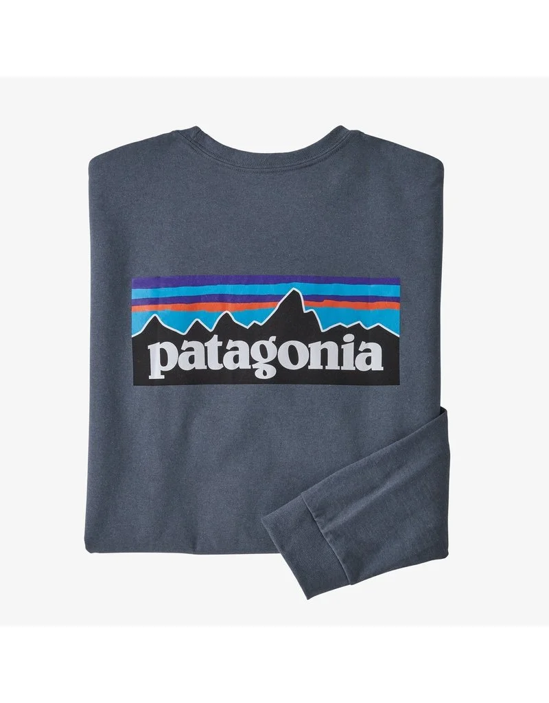 Patagonia M's L/S P-6 Logo Responsibili-Tee