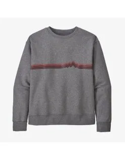 Patagonia W's Ridge Rise Stripe Uprisal Crew Sweatshirt