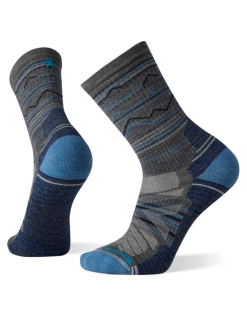 Smartwool Performance Hike Light Cushion Mountain Range Pattern Crew